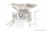 「雑木林の小さな家」内観【悠らり建築】