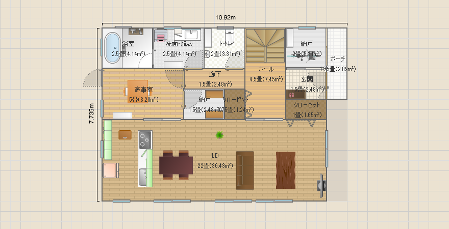 プラン D (3SLDK)