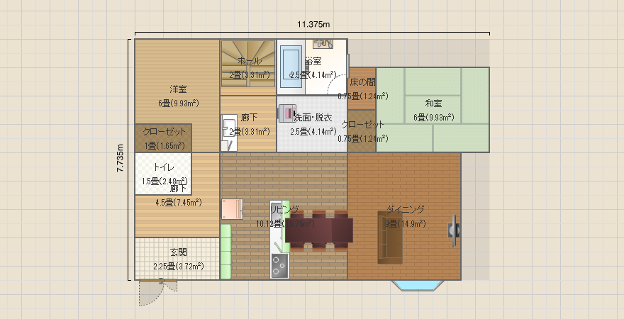 和室2間あったらいいな