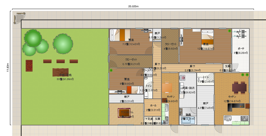 平屋2世帯1-2細部修正版
