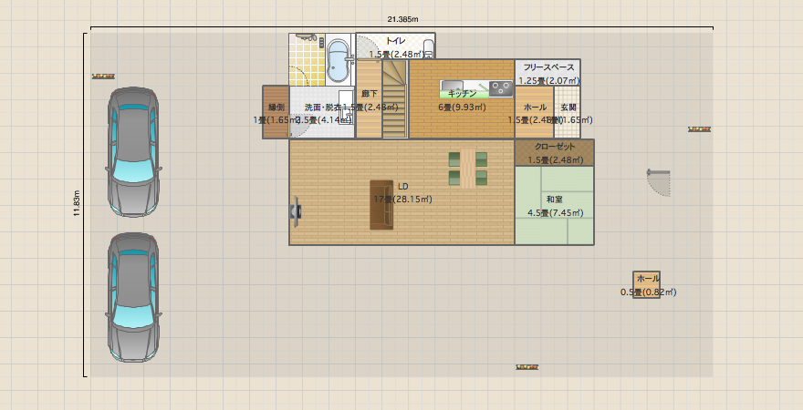 2階建てプラン3