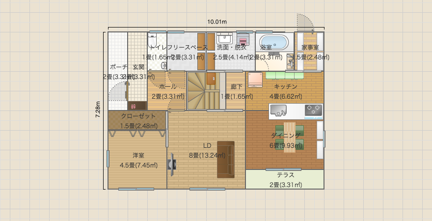 40坪 その1
