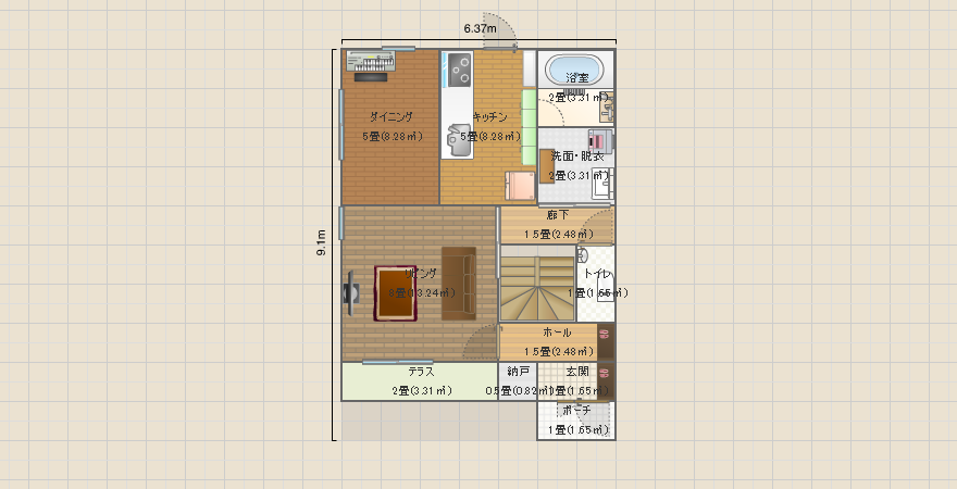 高プラン-2\2階変更プラン