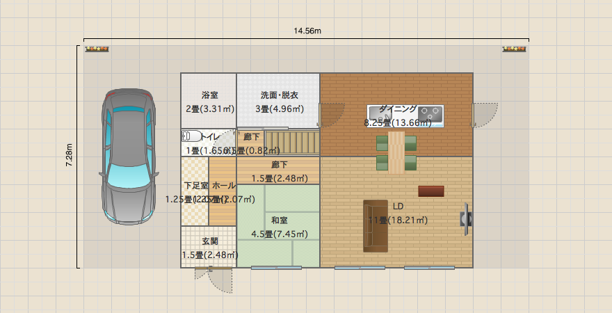 2階建て3みやここ