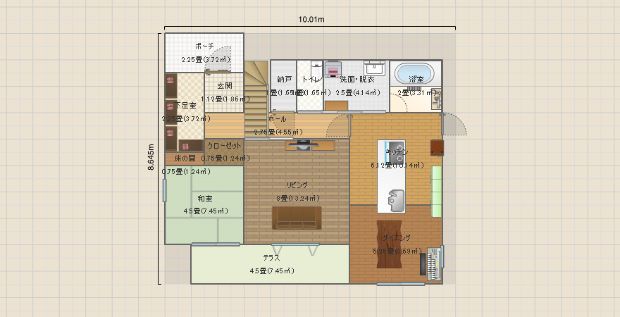 たっぷり靴収納