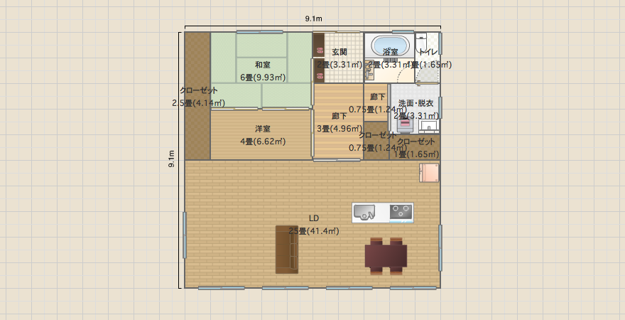 正方形2