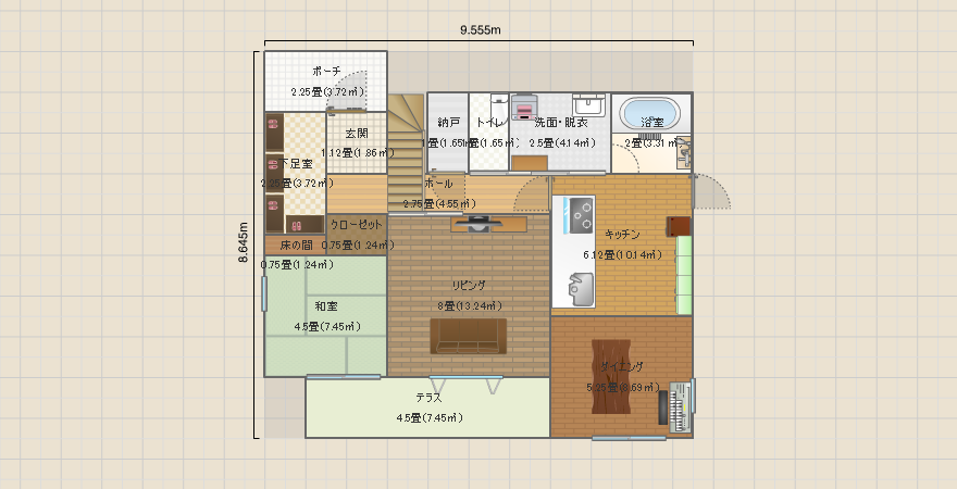 たっぷり靴収納 改良