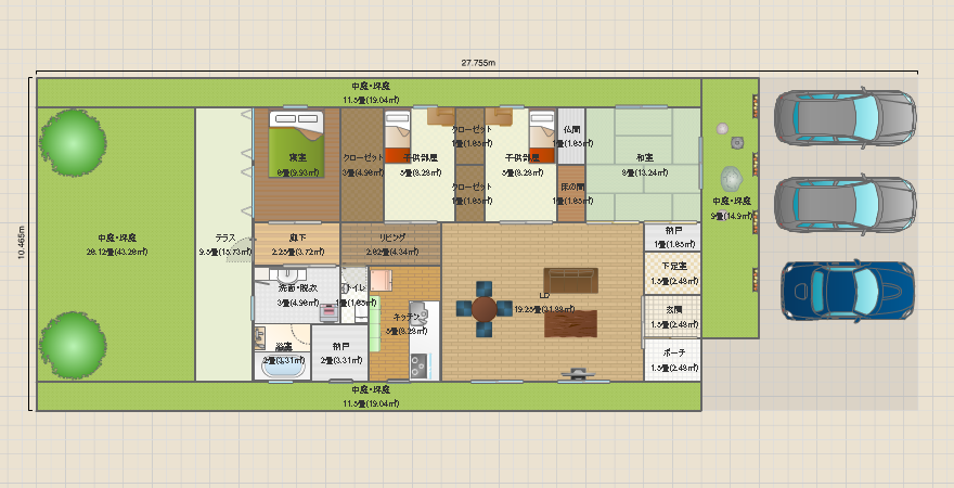 平屋マイホーム