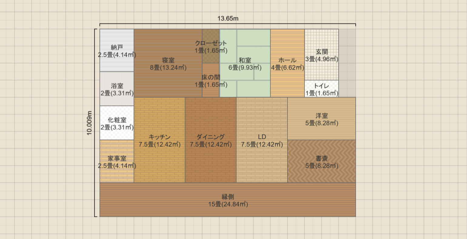 平屋6-107東i型×