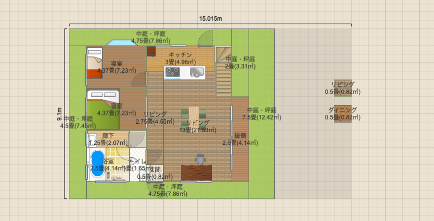平屋 屋上有
