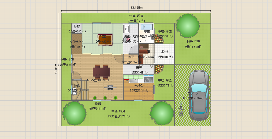 2階建て
