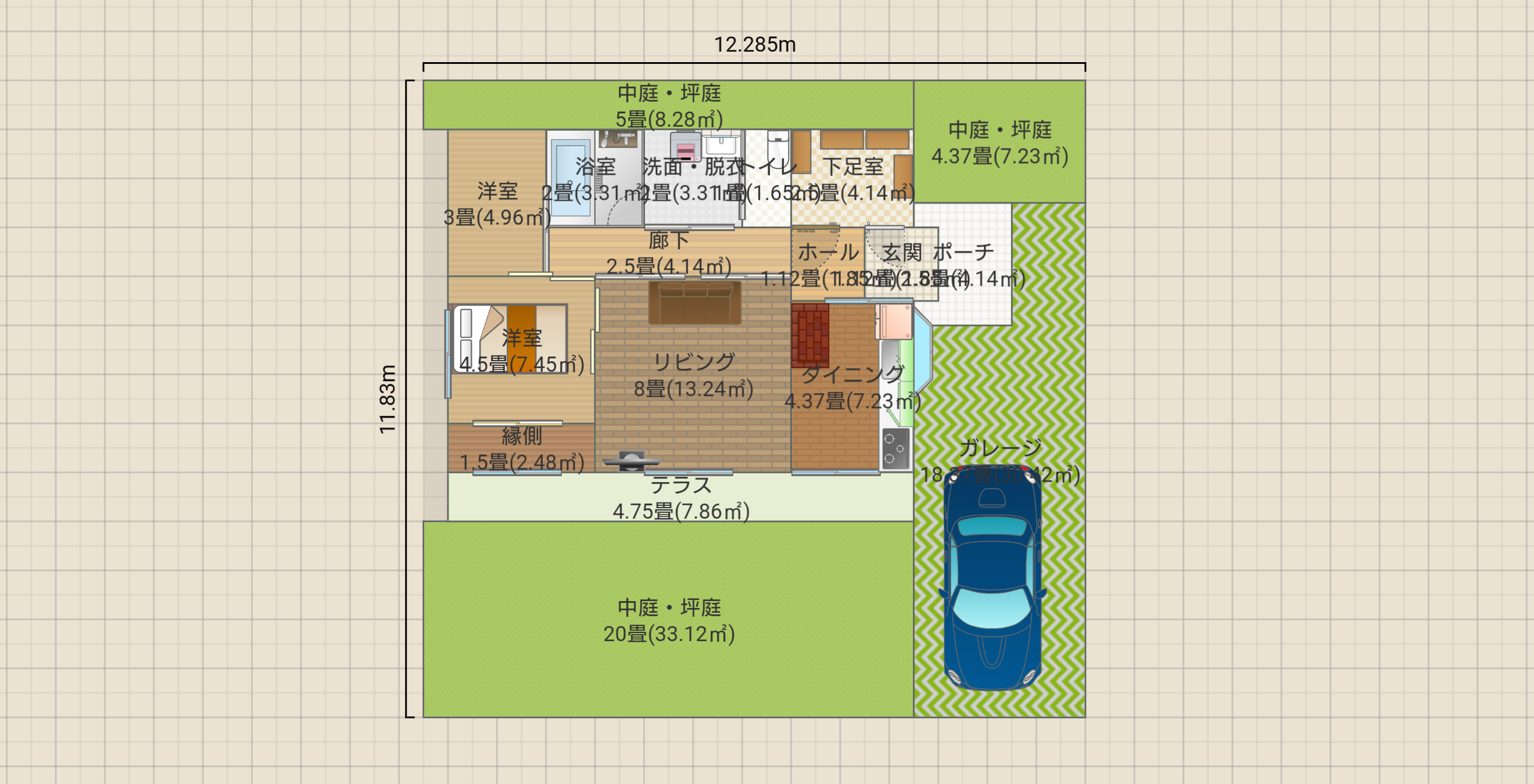 老後の一人暮らし 平屋