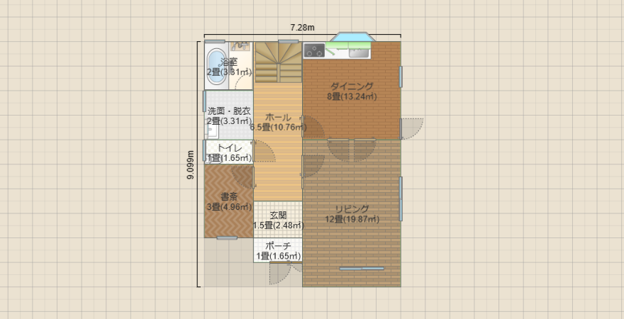 理想の家へのたたき台(ほぼ設備付き)