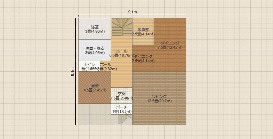 理想の家へのたたき台+3(設備なし)