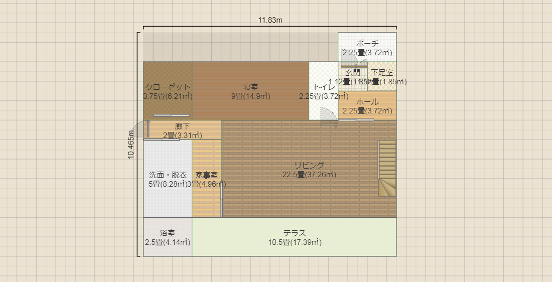 案(間取りのみ)