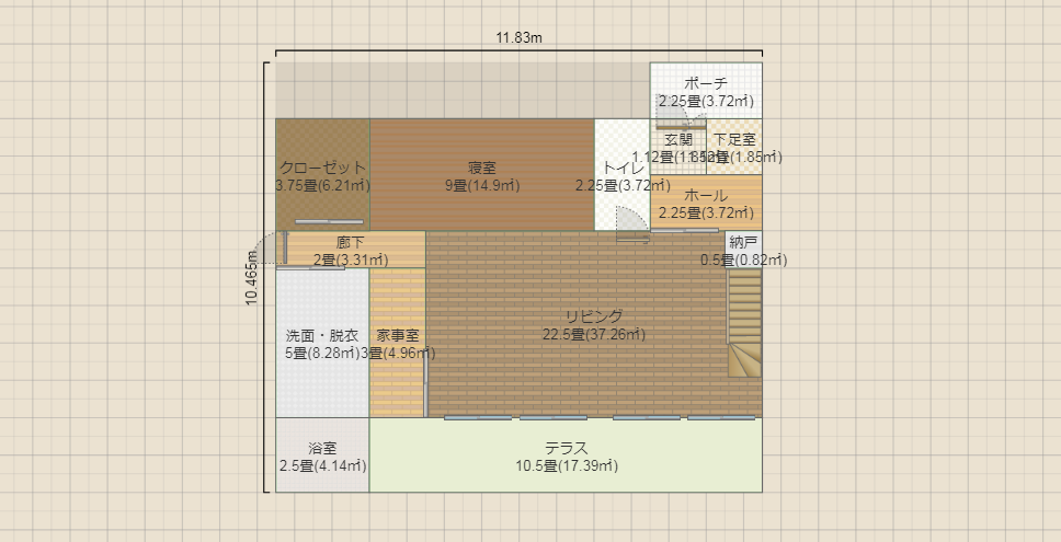 最終案窓側()