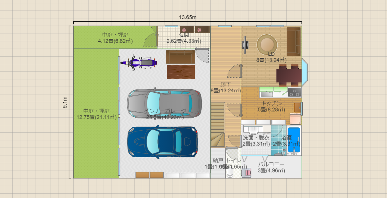ガレージハウス Ver1.0