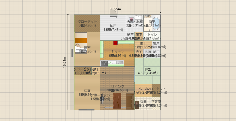 28坪東 和室4.5