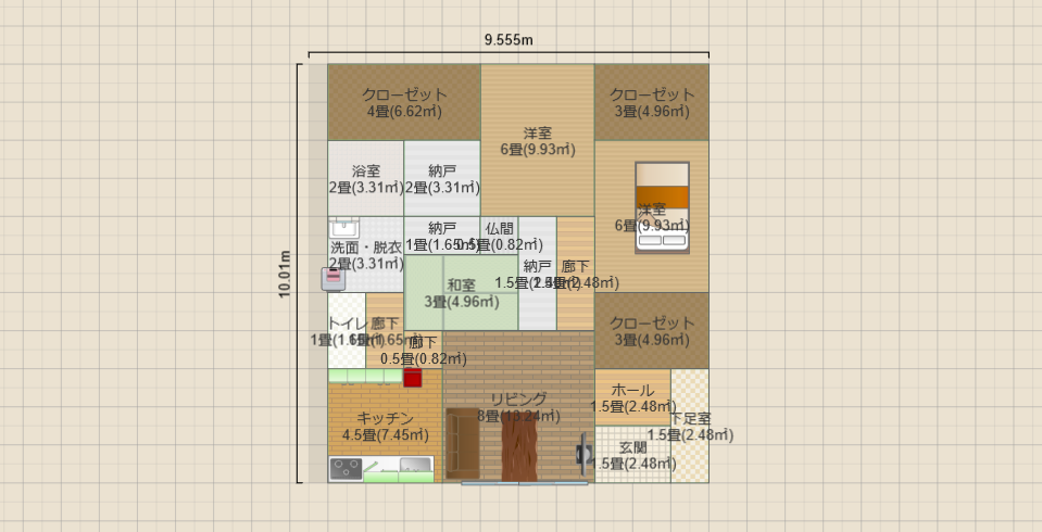 28坪南 和室3