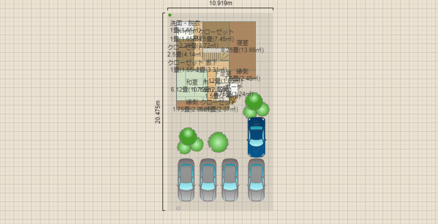 52坪になってしまった3階建て