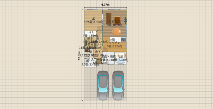 32坪 案A