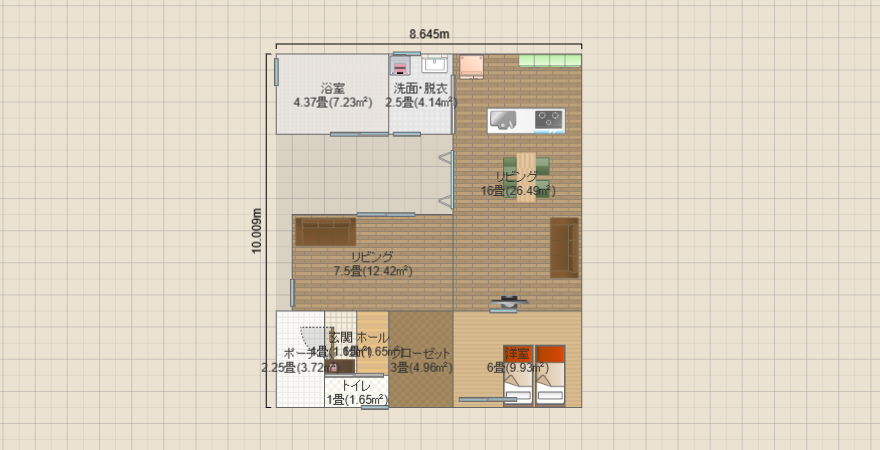 風呂西大 トイレ北4