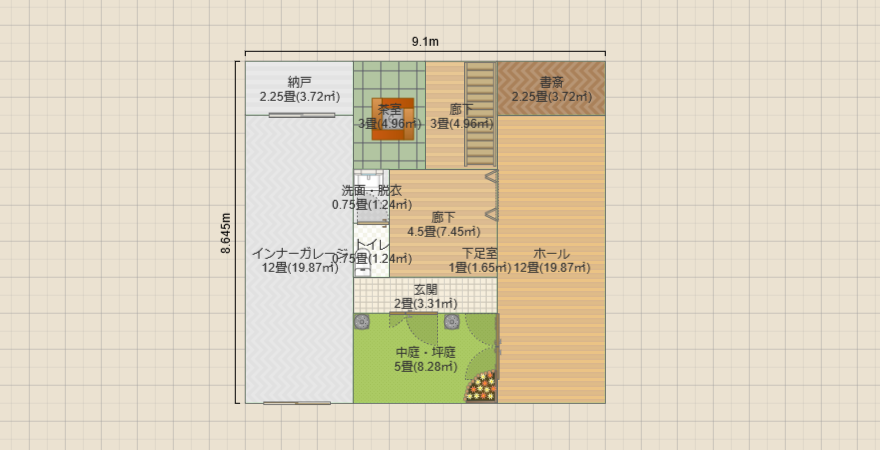 インナーガレージ アトリエ 西町5