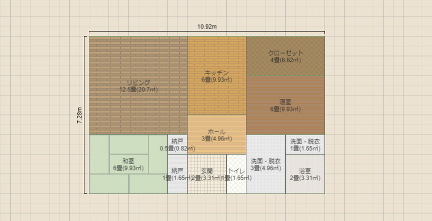 24坪 平屋2