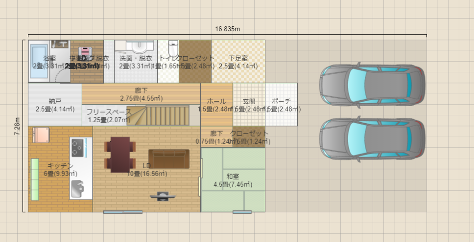 東玄関1
