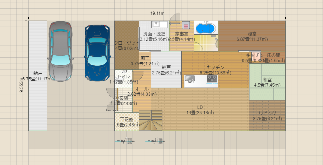 2階建て 2021/10