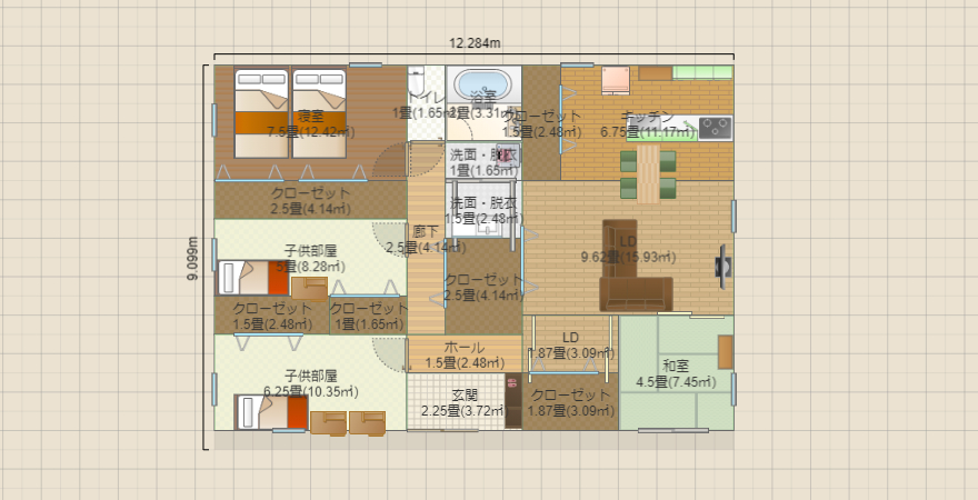 32坪4LDK