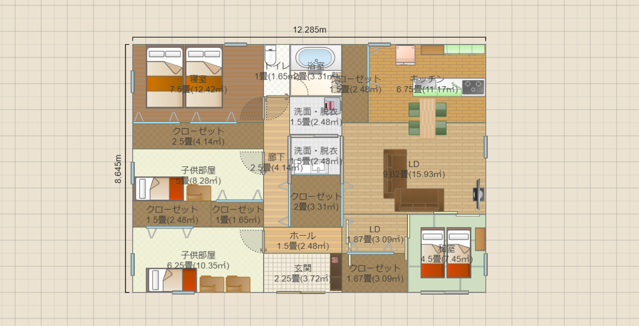 32坪4LDK