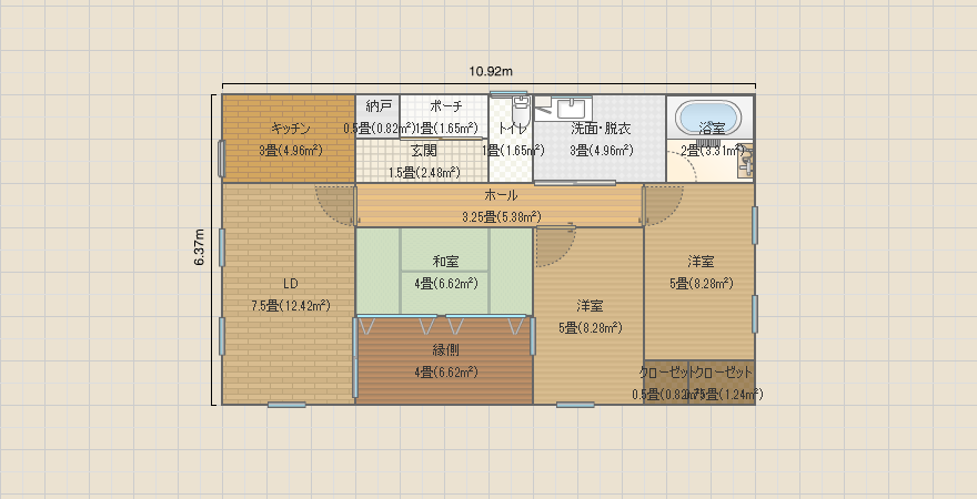 離れ新築(平屋)