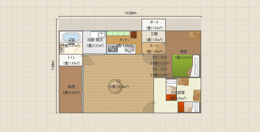 離れ改築計画(平屋)その3