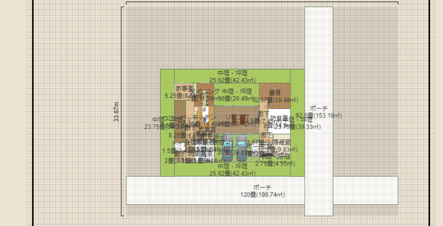 H型の家(改)