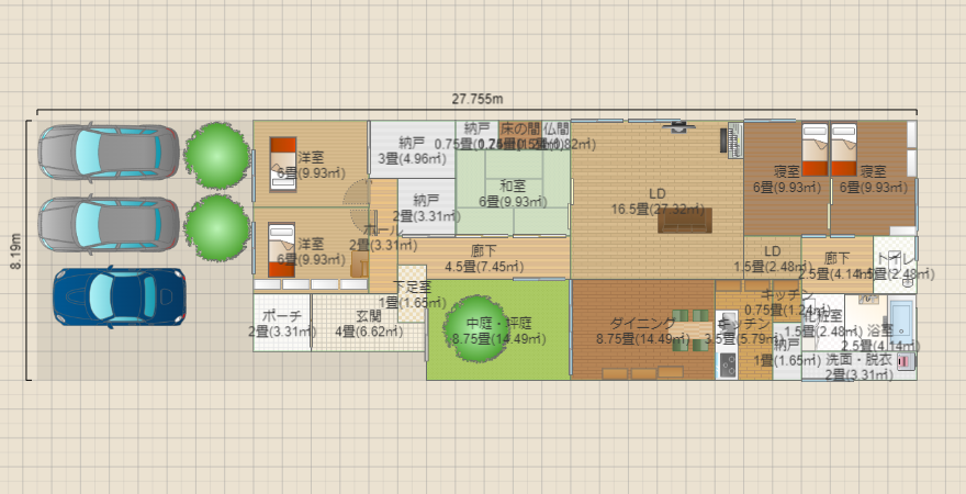 4bedroom(F邸)