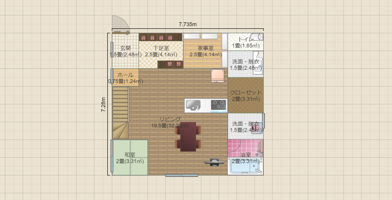 7.735×7.28