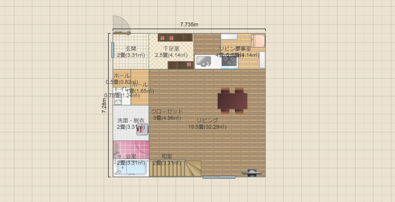 7.735×7.28