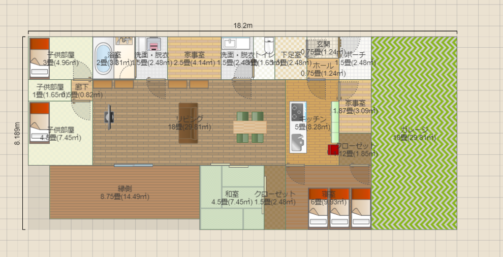 間取り案16★ ぶたひこ