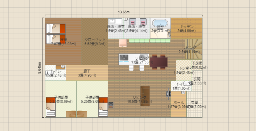 35.6坪 平屋 決定