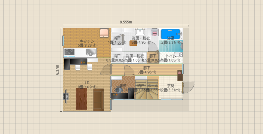 バンビ間取り3