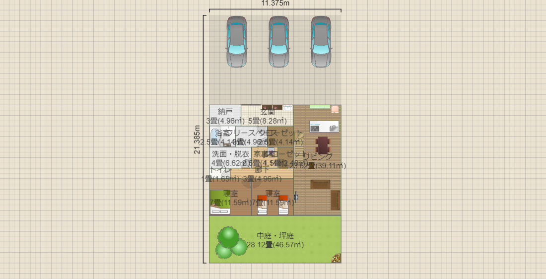 平屋風2階(2023年5月9日 作成