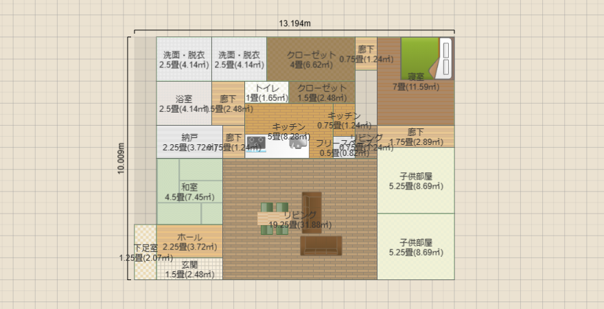 42坪 階段