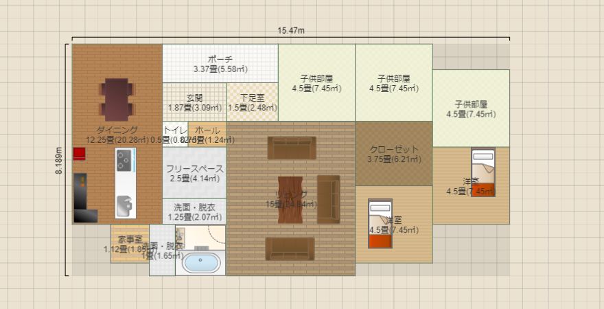 5LDK平屋30坪⑥