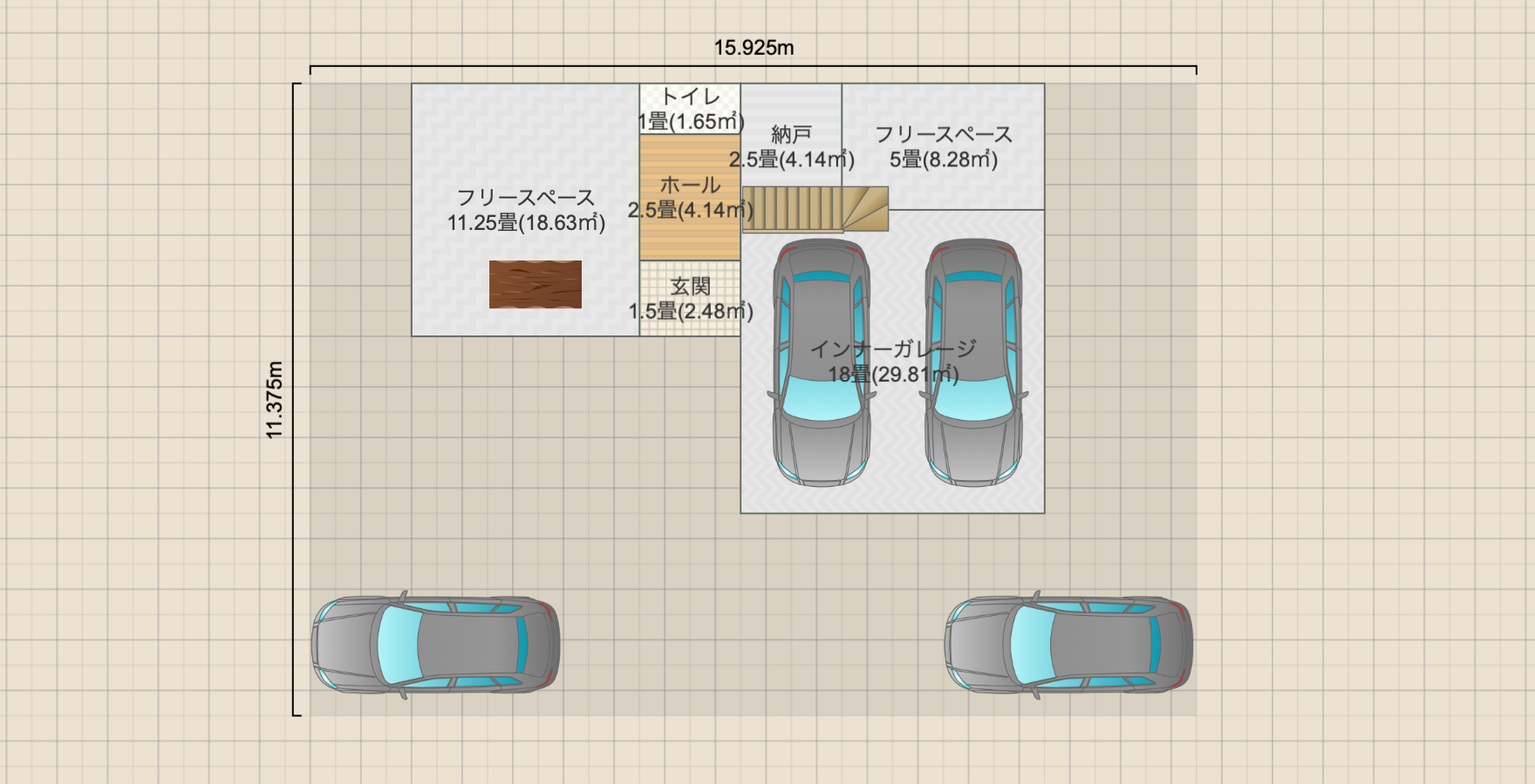 ５３坪　40/80