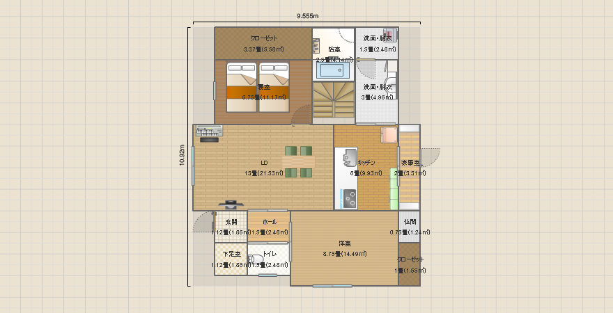 寝室1F No.20