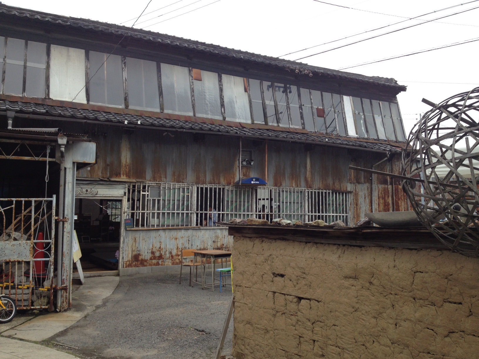 かつての織物工場