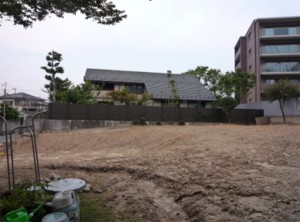 001_rt03 解体工事が完了してきれいな更地となりました