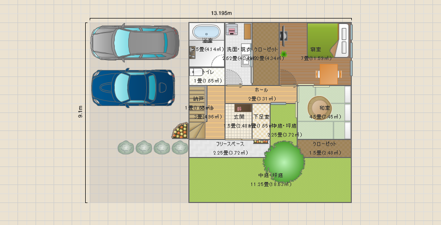 2階リビング