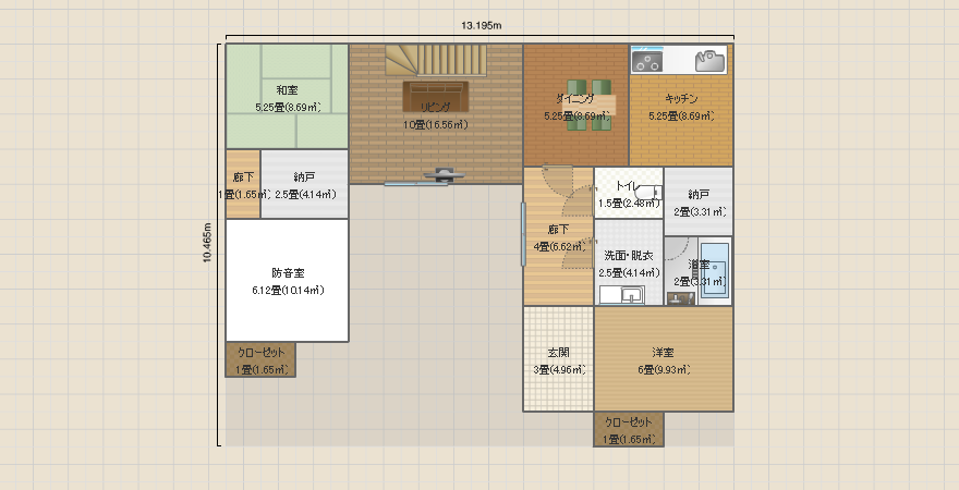 コノ字完成55坪